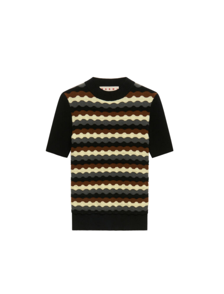 Marni S/S RIPPLE SWEATER