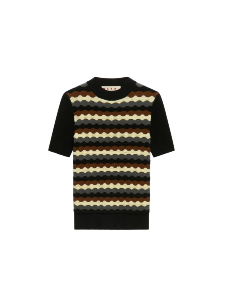 Marni S/S RIPPLE SWEATER