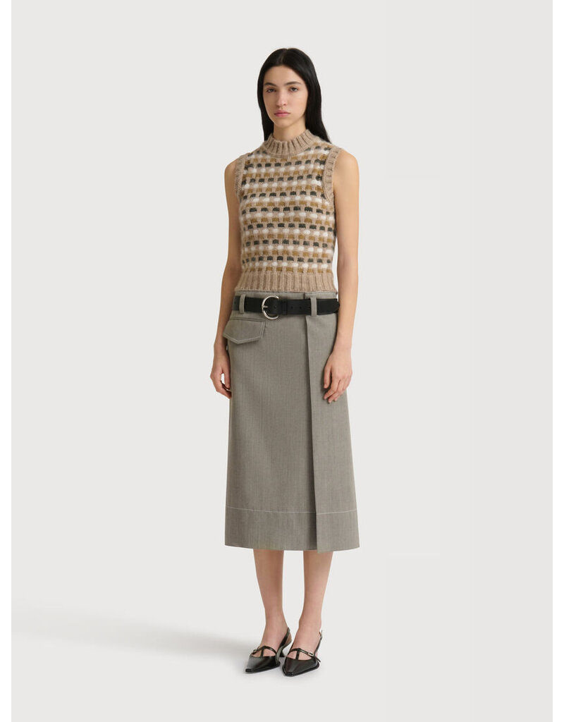 Marni WOOL MIDI SKIRT W POCKET