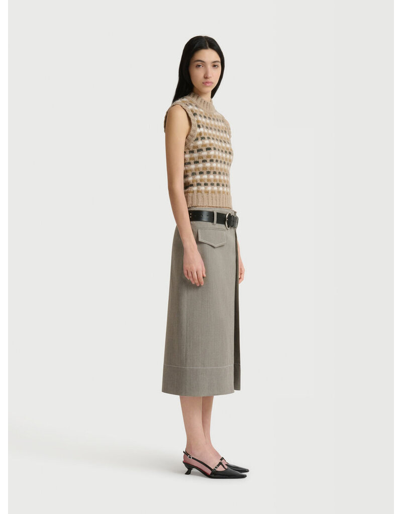 Marni WOOL MIDI SKIRT W POCKET