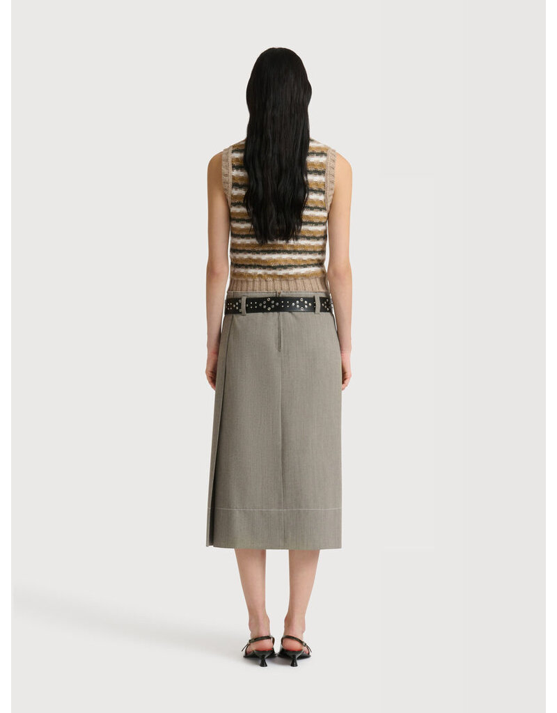 Marni WOOL MIDI SKIRT W POCKET