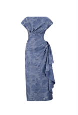 LELA ROSE FLORENCE FIL COUPE FLORAL DRESS