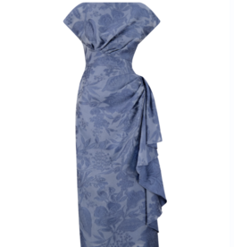 LELA ROSE FLORENCE FIL COUPE FLORAL DRESS
