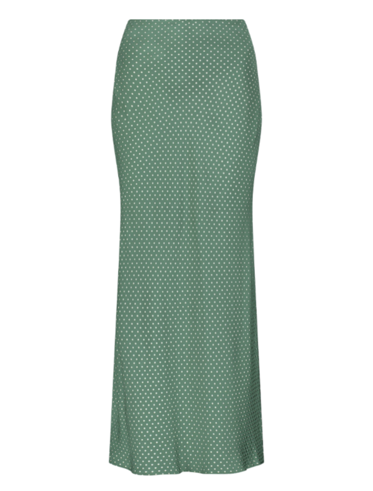 LELA ROSE POLKA DOT SATIN SOPHIE SKIRT