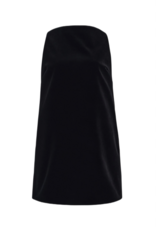 BRANDON MAXWELL THE SABLE MINI DRESS W BACK MANTLE
