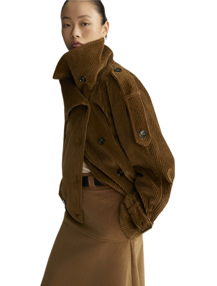 ARLO MOTT HENDRIX CORD MOTO JACKET
