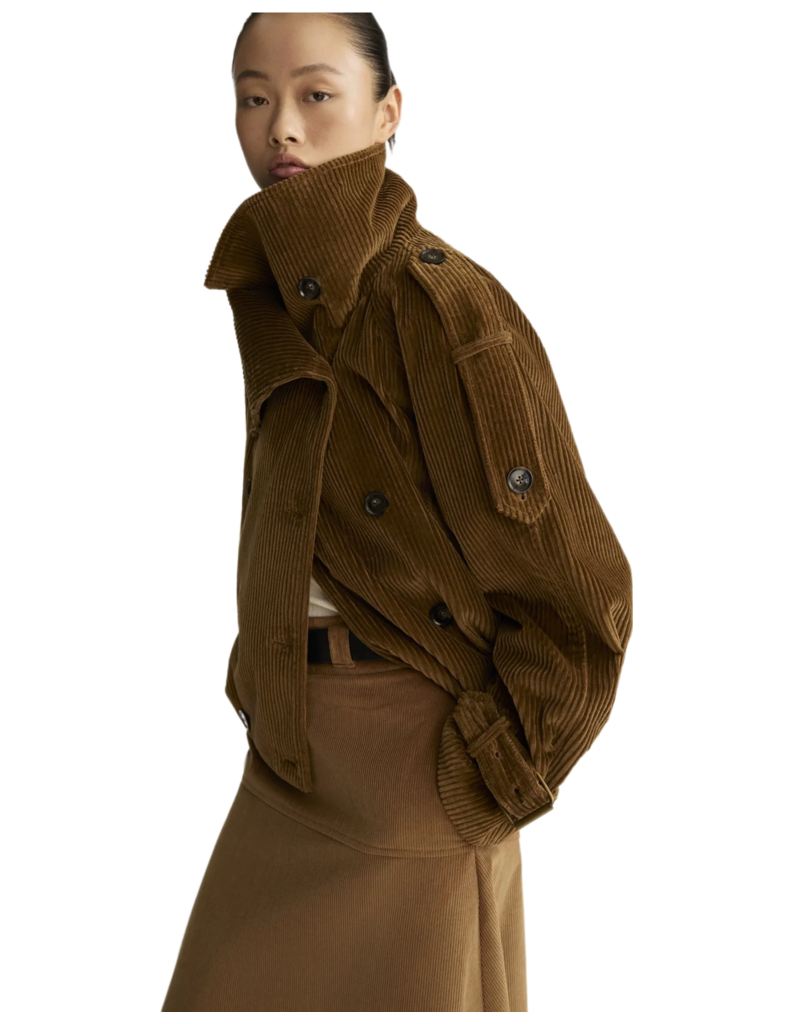 ARLO MOTT HENDRIX CORD MOTO JACKET