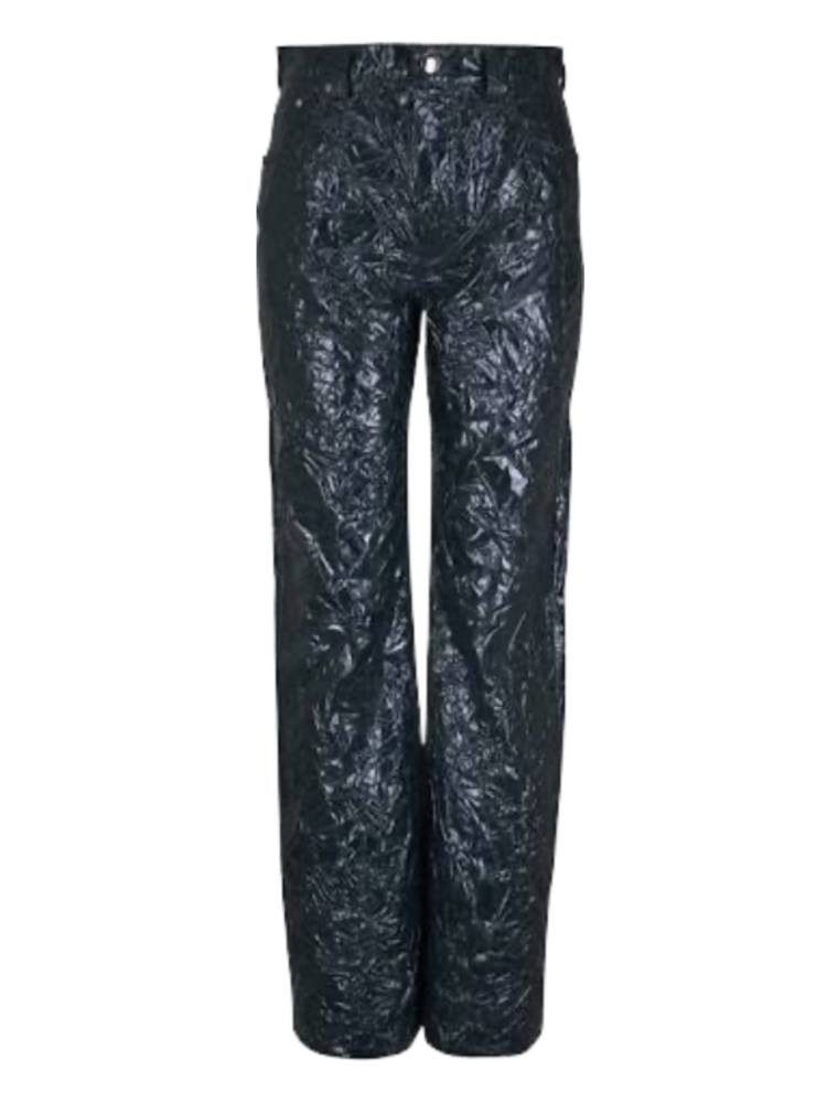 Marni TAFFETA CRINKLE TROUSER