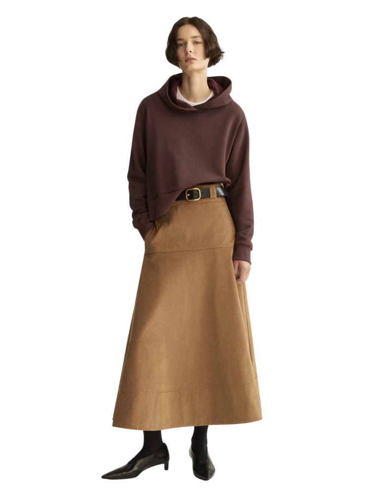 ARLO MOTT ELIZABETH LONG A-LINE SKIRT