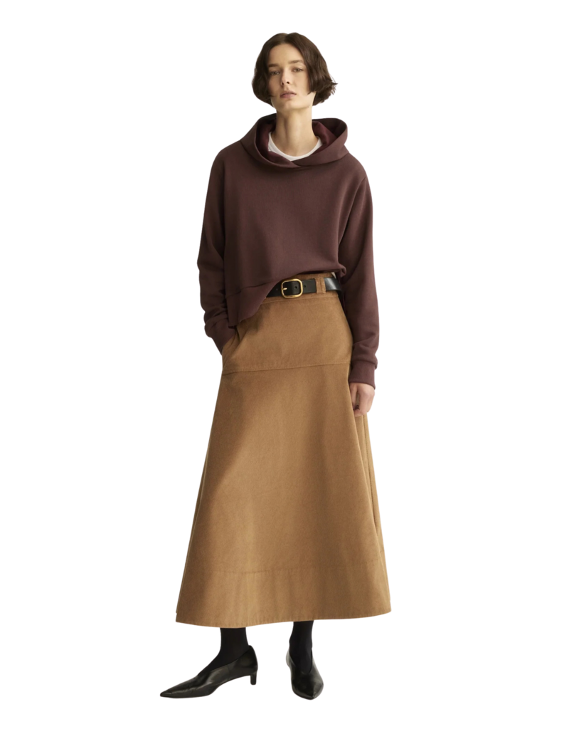 ARLO MOTT ELIZABETH LONG A-LINE SKIRT