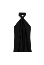 TOTEME TWISTED JERSEY HALTER TOP