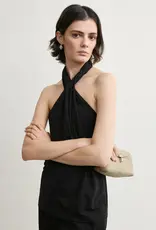 TOTEME TWISTED JERSEY HALTER TOP
