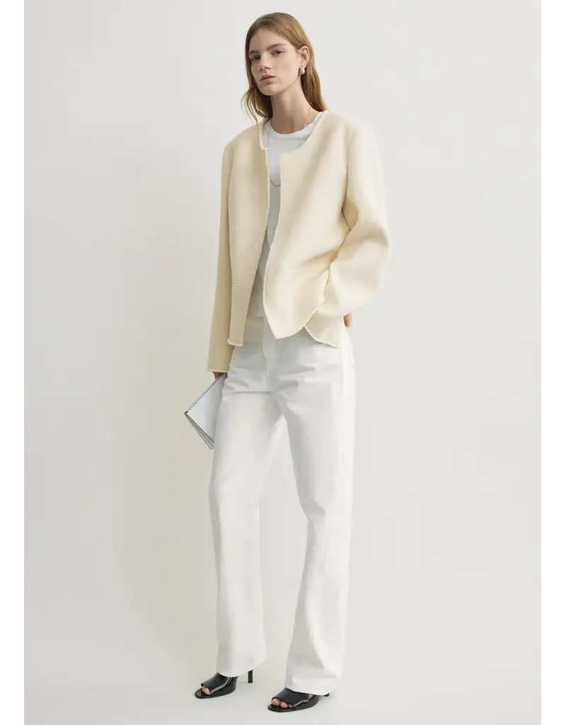 TOTEME Open Front Bouclé Blazer