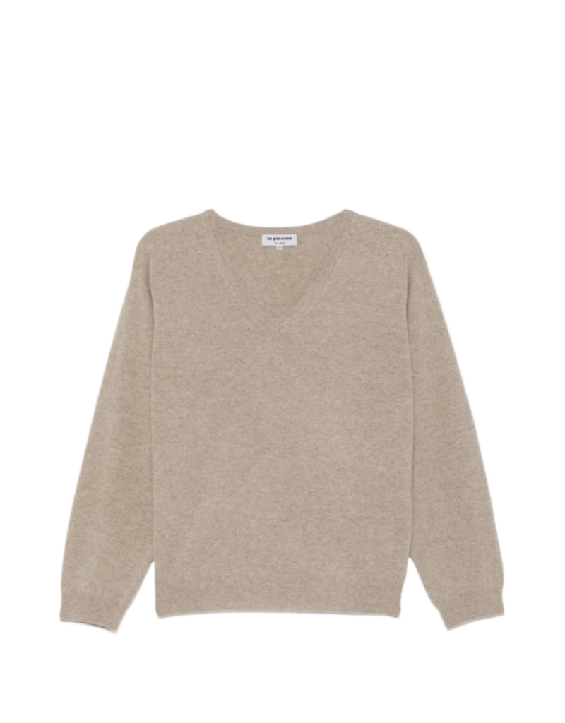 LA PISCINE V-NECK SWEATER