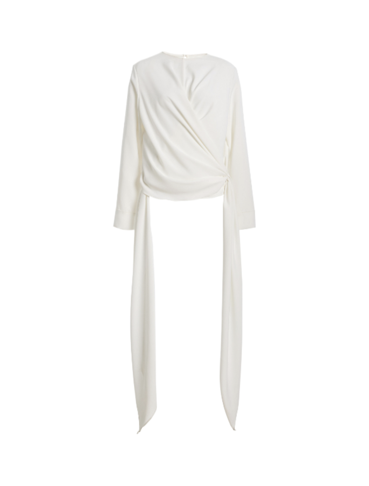 SLOAN THE WRAP DRAPE TOP