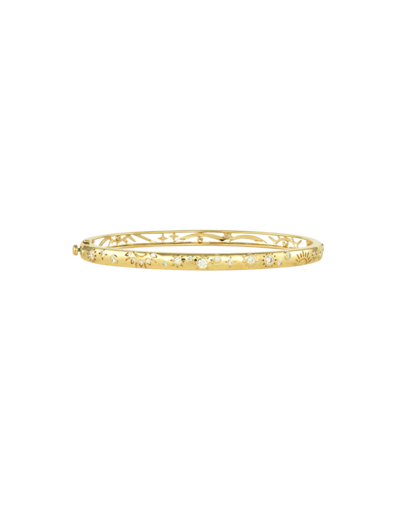 Three Stories Jewelry SUNRISE SUNSET DIAMOND BANGLE