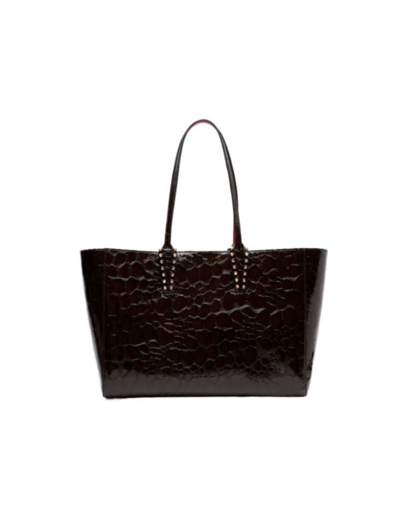 Christian Louboutin Cabata Croc Gloss Small Tote