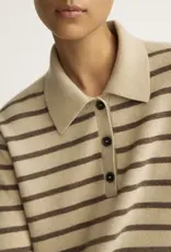 ARLO MOTT BROOME STRIPED POLO