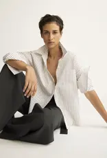 ARLO MOTT WATTS SRIPED SIDE BUTTON SHIRT