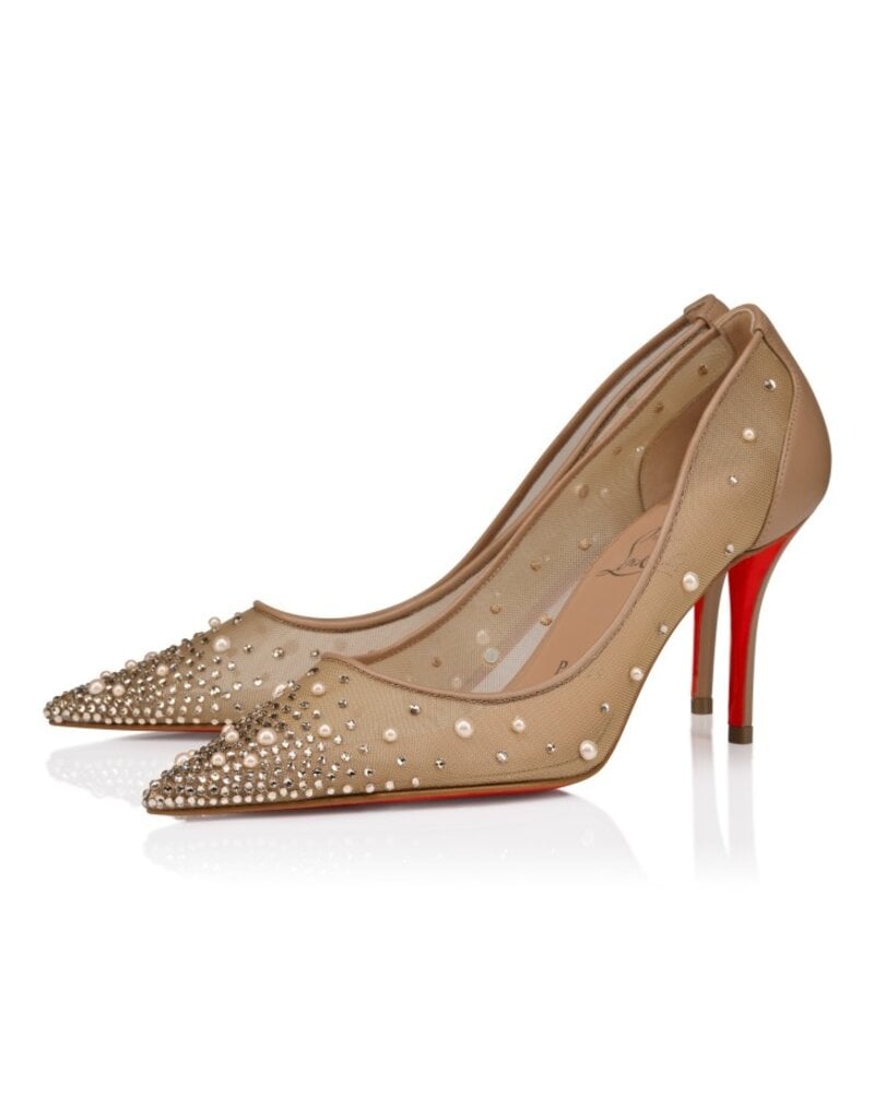 Christian Louboutin Miss Z Perla Strass 80