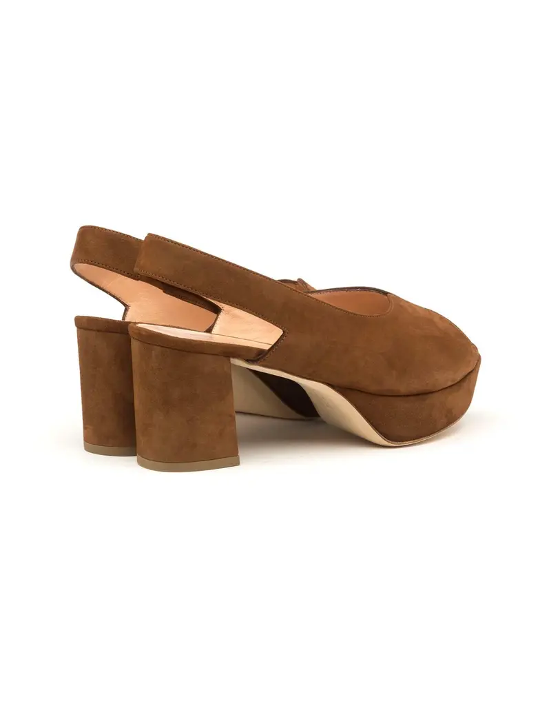 Rupert Sanderson Macaroni Suede Heel