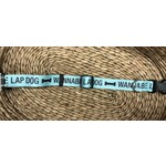Say What? Wannabe Lap Dog Adjustable Dog Collar  fits 12"-21"