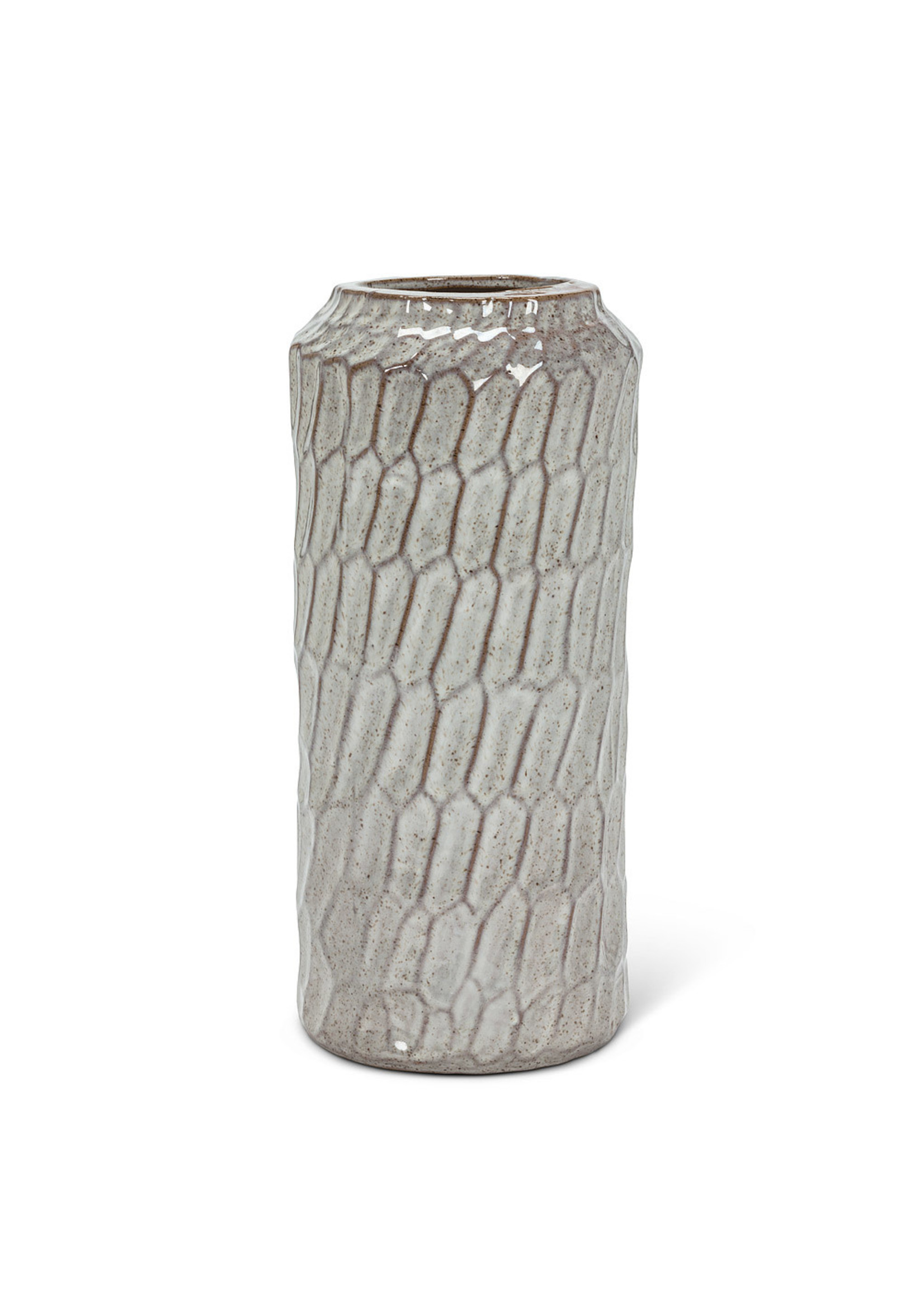 Abbott Tall Honeycomb Vase 9.5"
