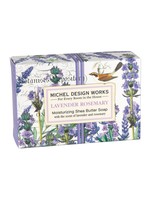 Michel Design Works Lavender Rosemary Box Soap 4.5 oz