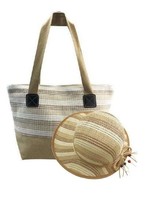 Ecosse Handbag w/ Sunhat SL886-3