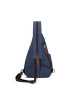 DaVan Versatile Canvas Sling Bag MF6881 Brown