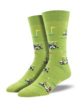 Socksmith Canada Inc Socksmith Canada - Graphic Cotton Crew - Putting Around (Fern)