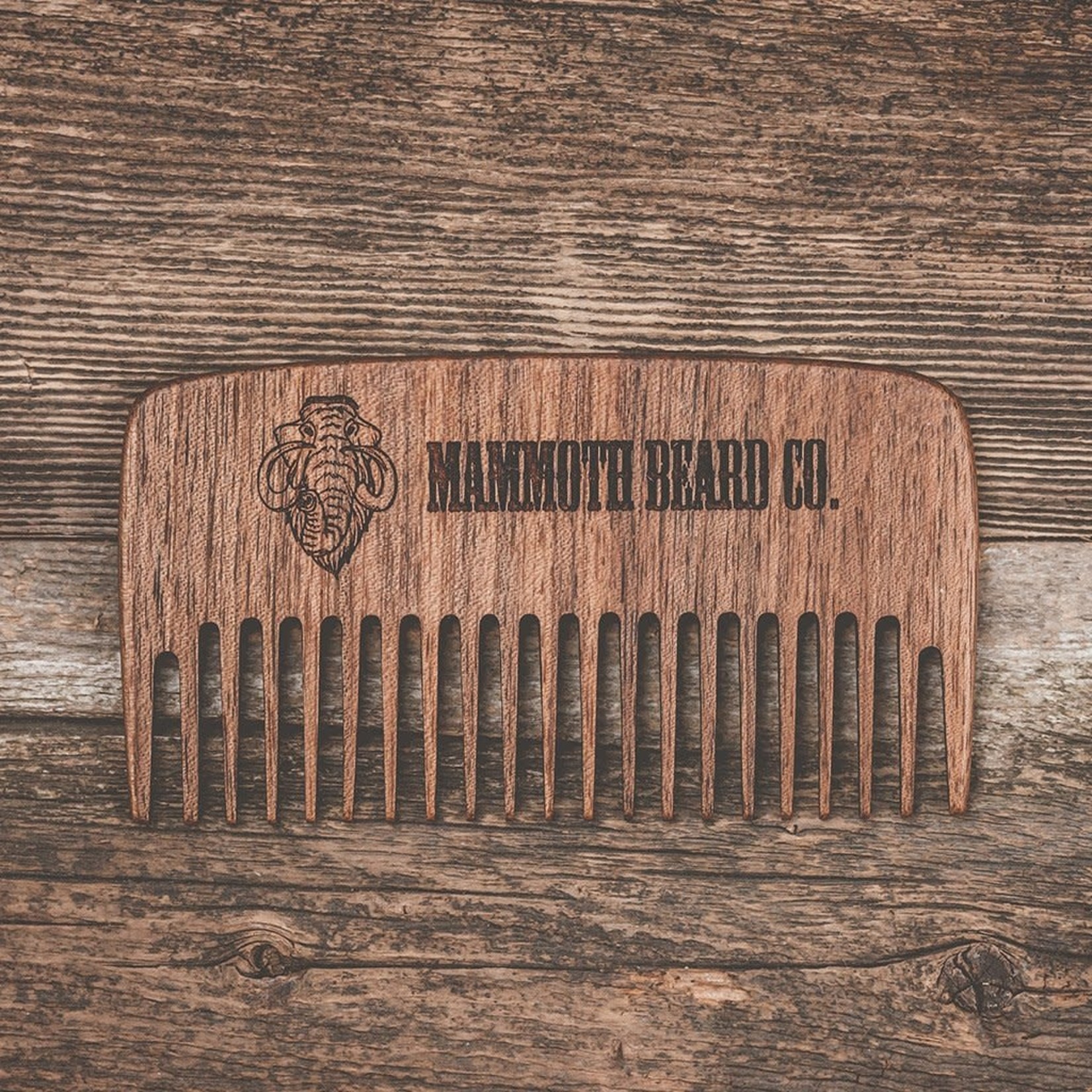 Mammoth Beard Co. The "Walnut Comb" by Mammoth Beard Co.