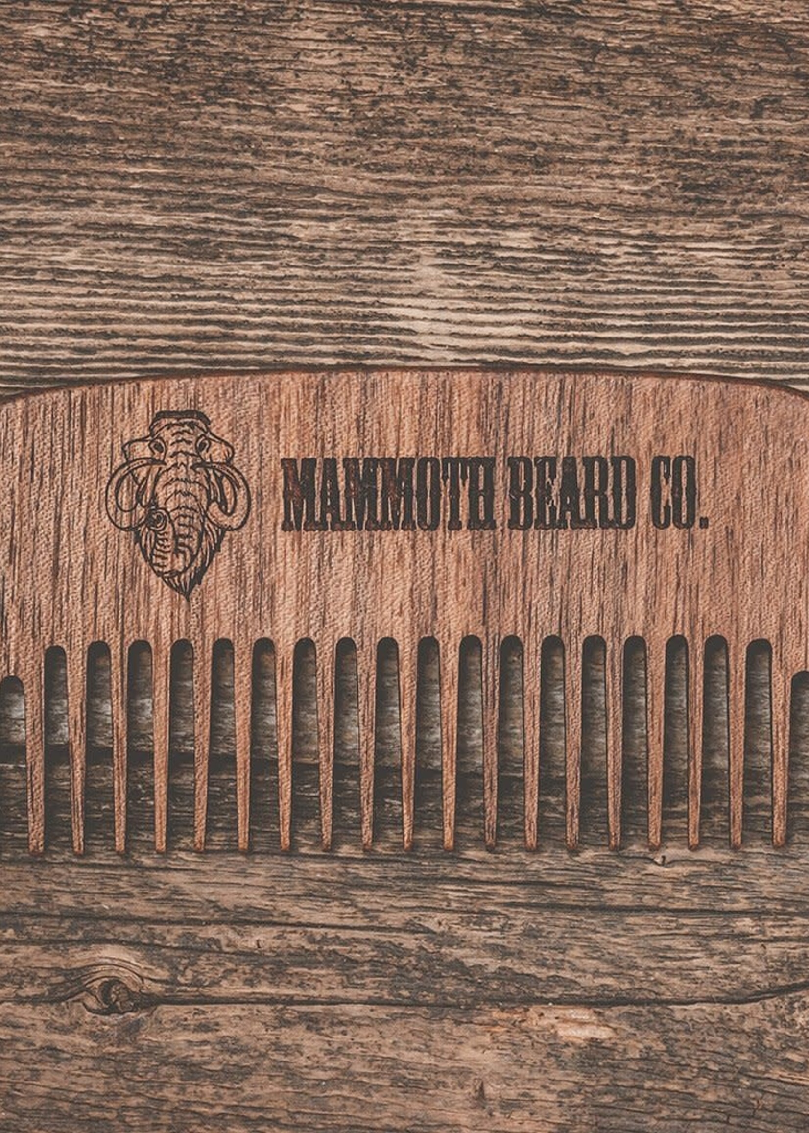 Mammoth Beard Co. The "Walnut Comb" by Mammoth Beard Co.