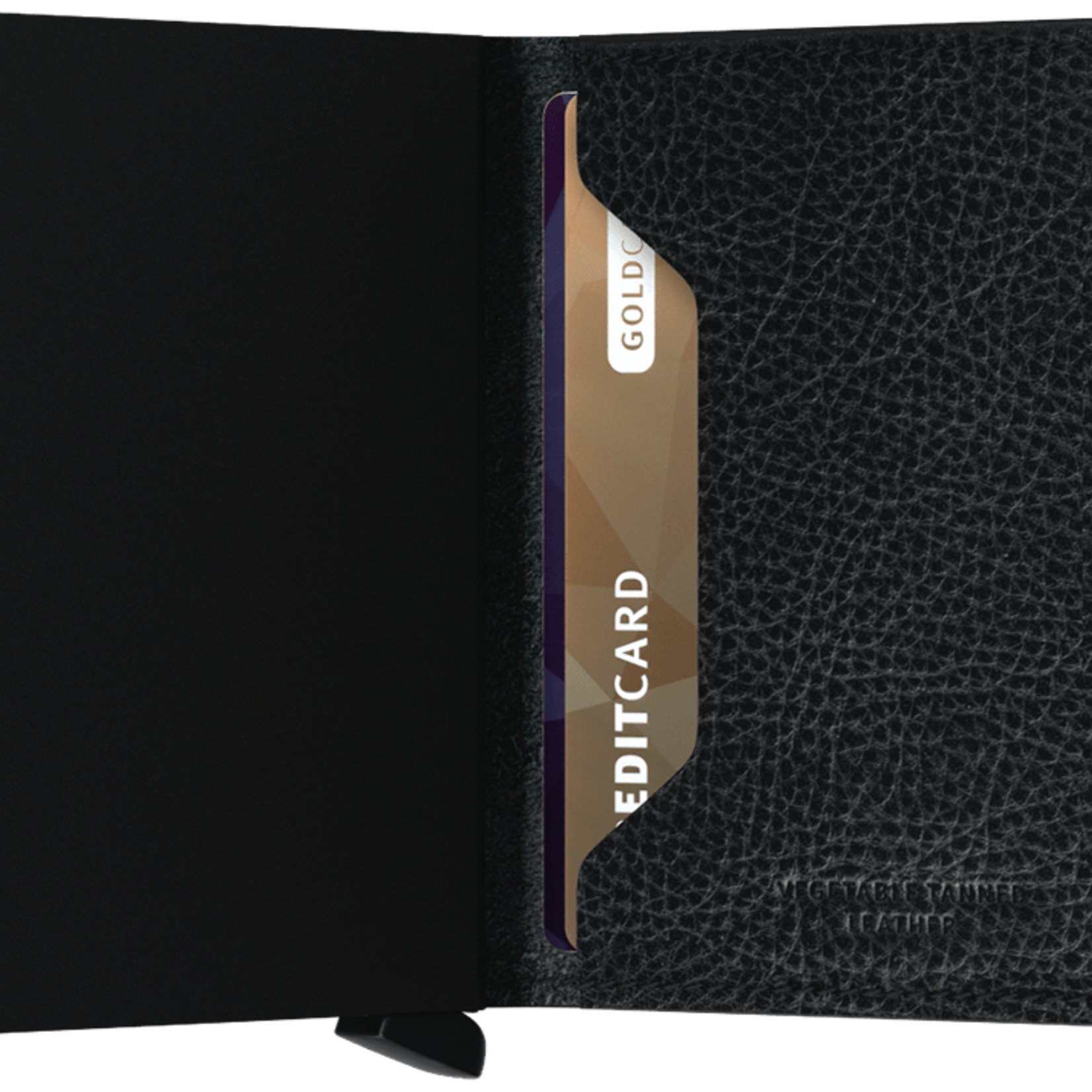 Secrid The "Slimwallet Veg" in Black by Secrid