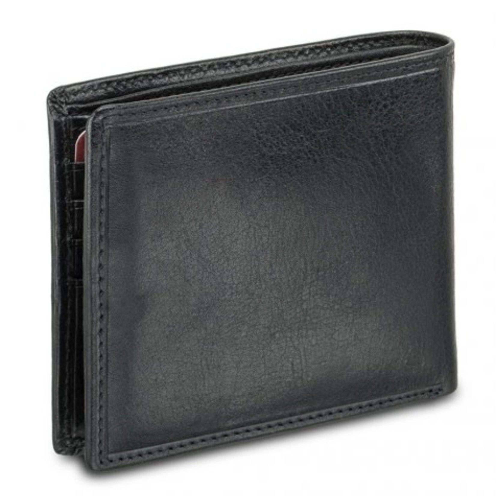 Mancini Men’s RFID Secure Classic Billfold Wallet - Black