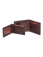 Mancini Mancini Wallets - Leather Wallet with Removable Passcase (Brown) 52953
