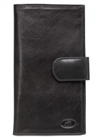 Mancini Mancini Wallets - Leather Passport / Travel Organizer (Black) 52169
