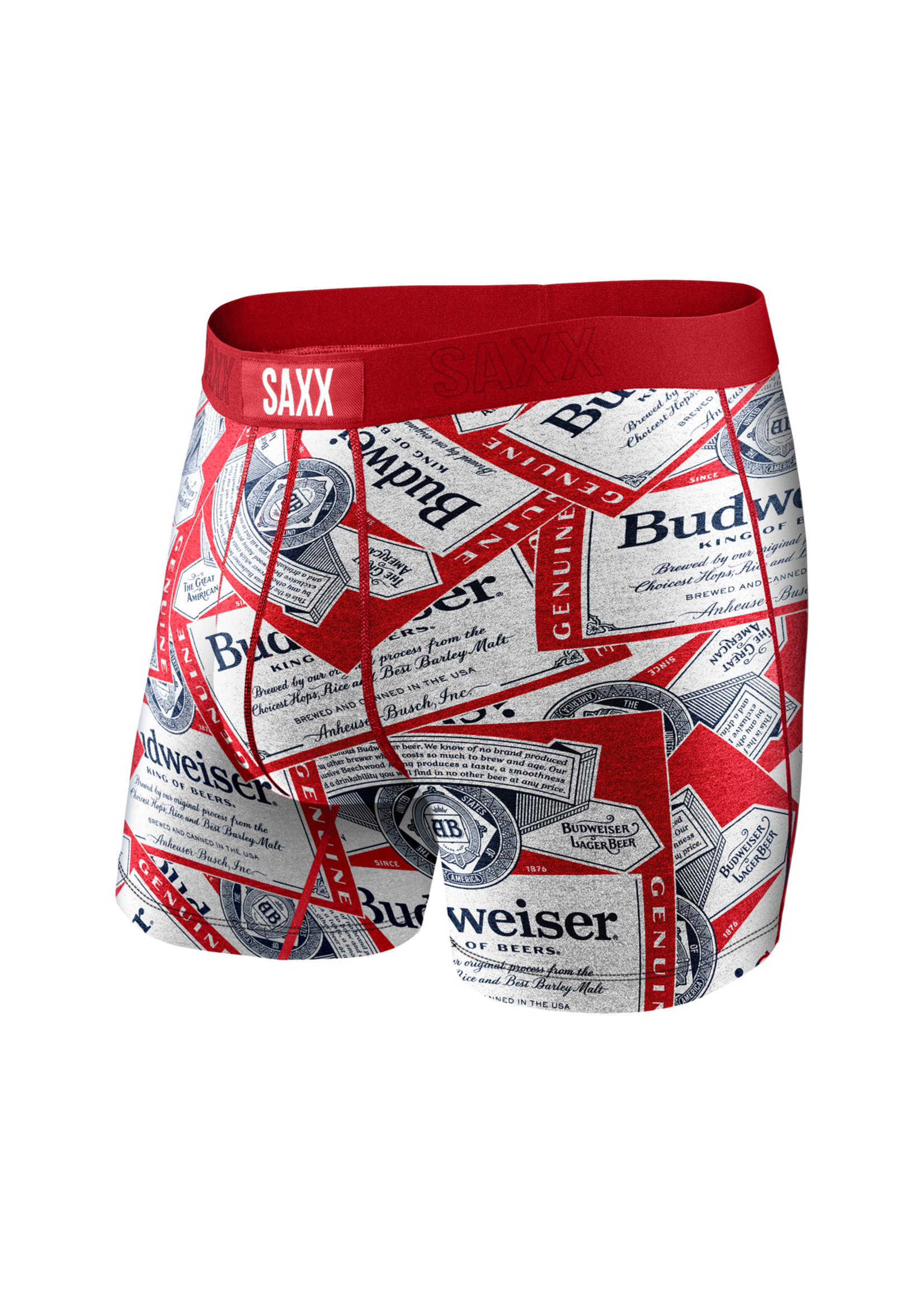 SAXX SAXX - "Budweiser Multi Tossed Label" Vibe Boxer Brief