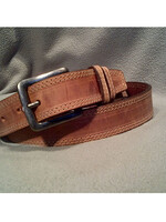 Europe Dezines Europa Dezines - Dbl Stitched Leather Belt (1876-25)