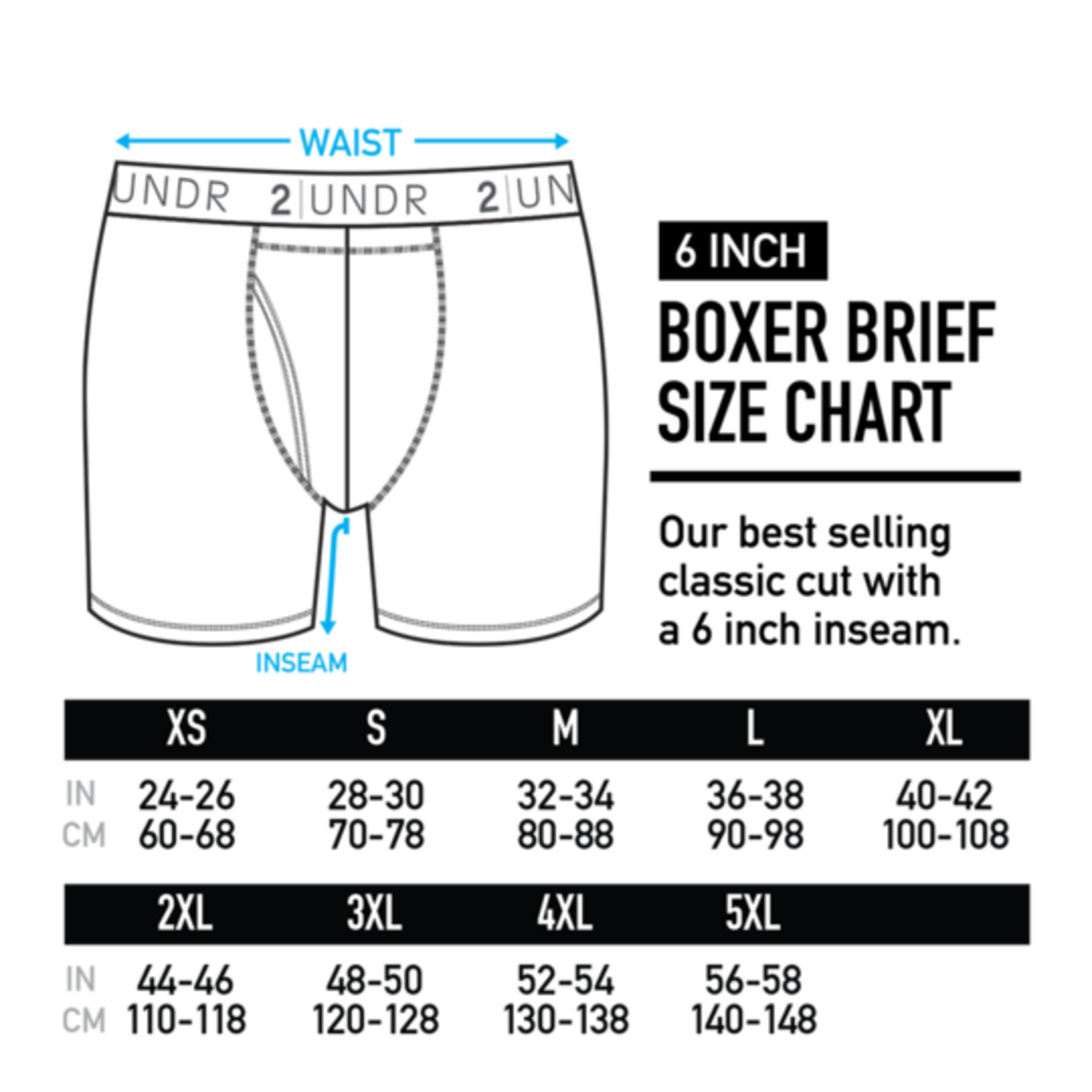 2UNDR 2UNDR's "Black/ Grey" Swing Shift Boxer Brief