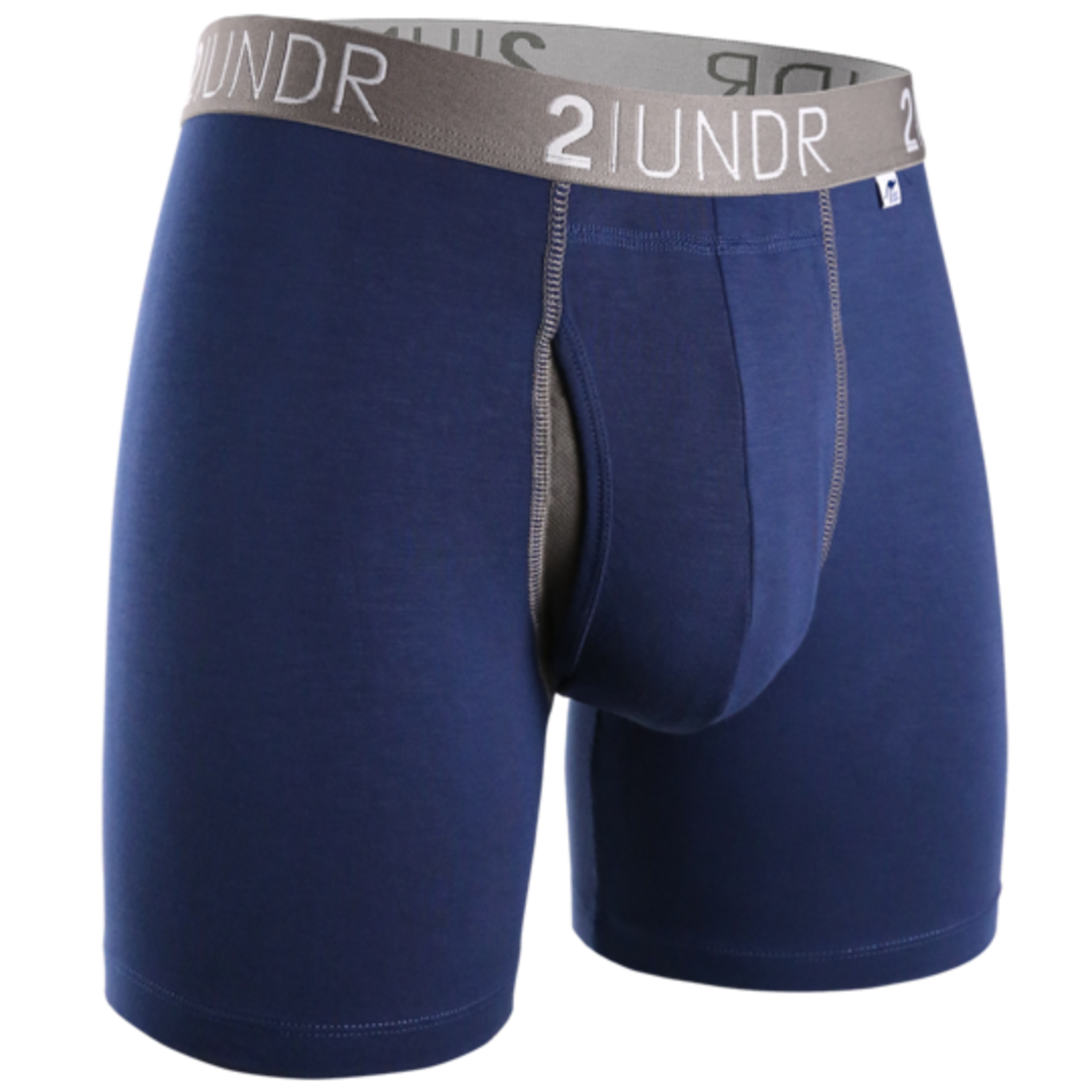2UNDR 2UNDR's "Navy / Grey" Swing Shift Boxer Brief