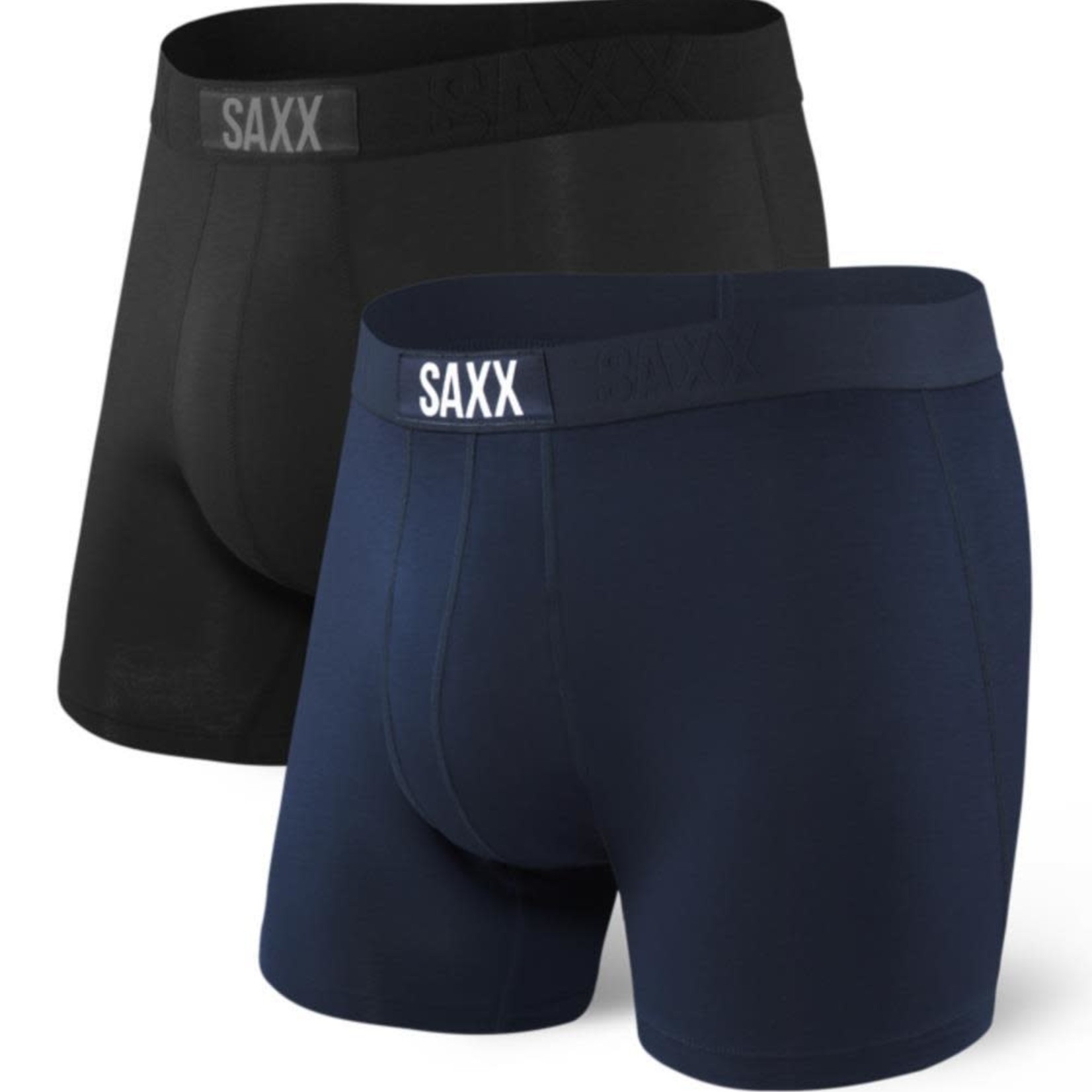 SAXX SAXX 's "Black / Navy" Two Pack Vibe Boxer Brief