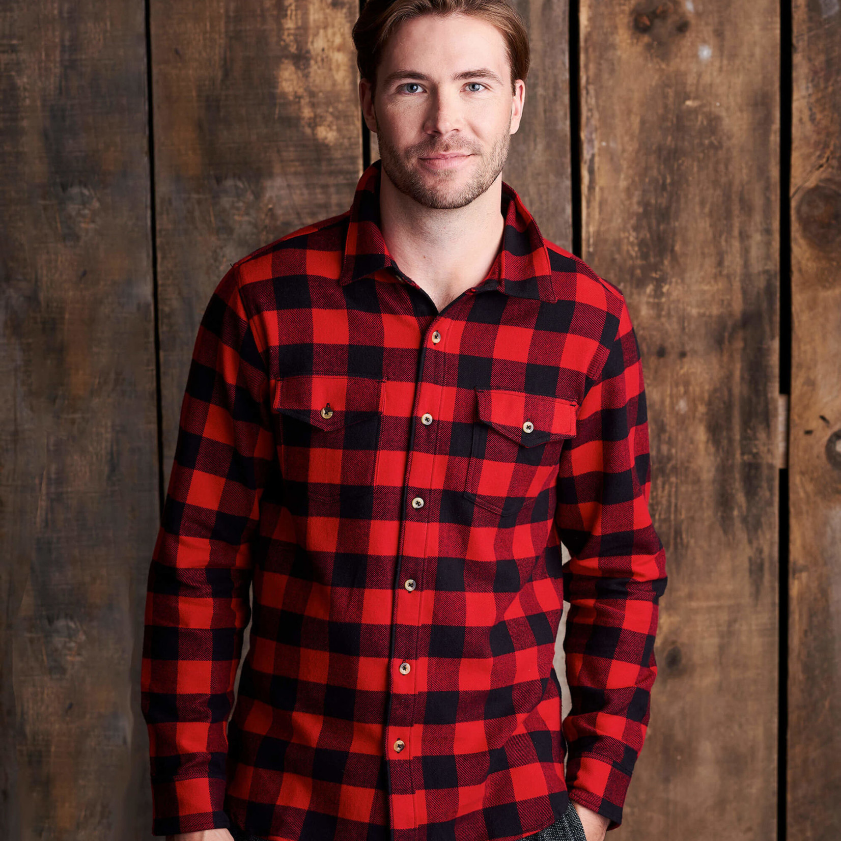 Buffalo Plaid Men's Shirts en vente à Baton Rouge