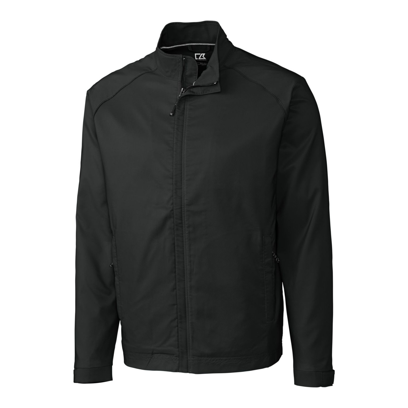 Cutter & Buck Black Men's CB WeatherTec Blakely Full Zip