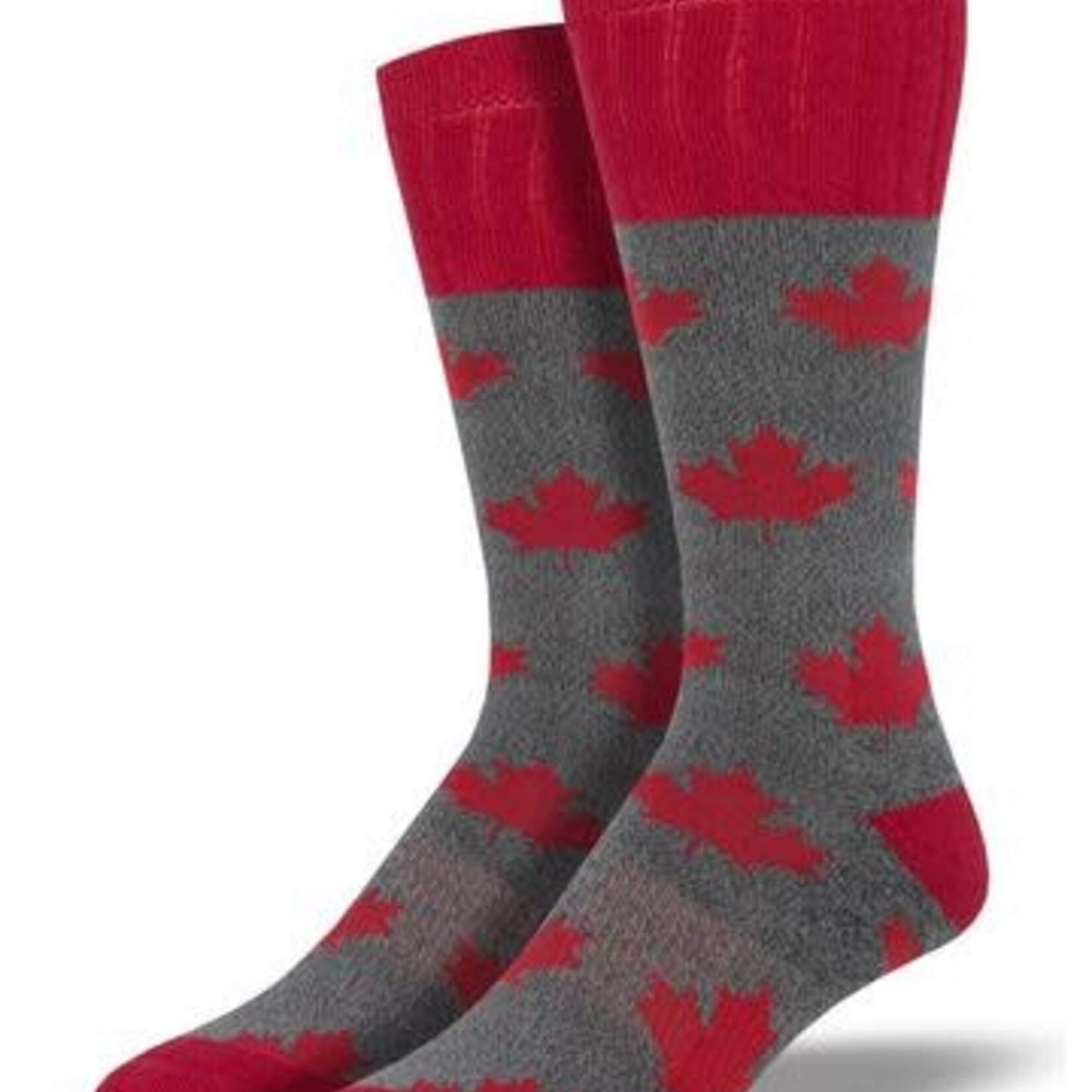 Socksmith Canada Inc OUTLANDS - MEN'S "CANADIAN MAPLE" COTTON BOOT SOCKS