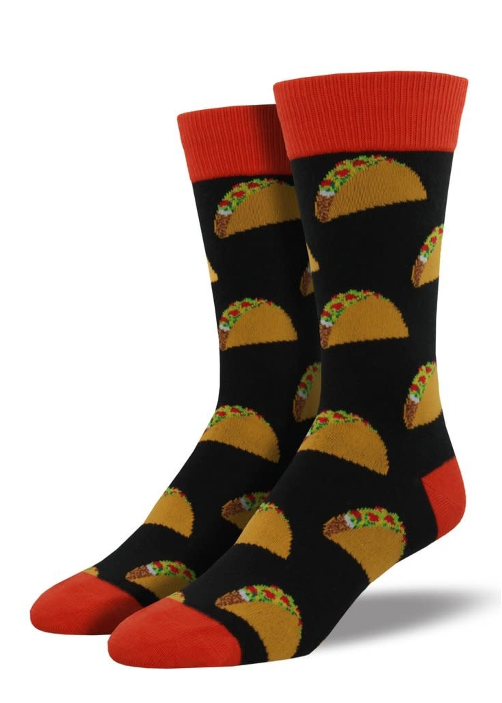Socksmith Canada Inc MEN'S "TACOS" KING COTTON CREW SOCKS