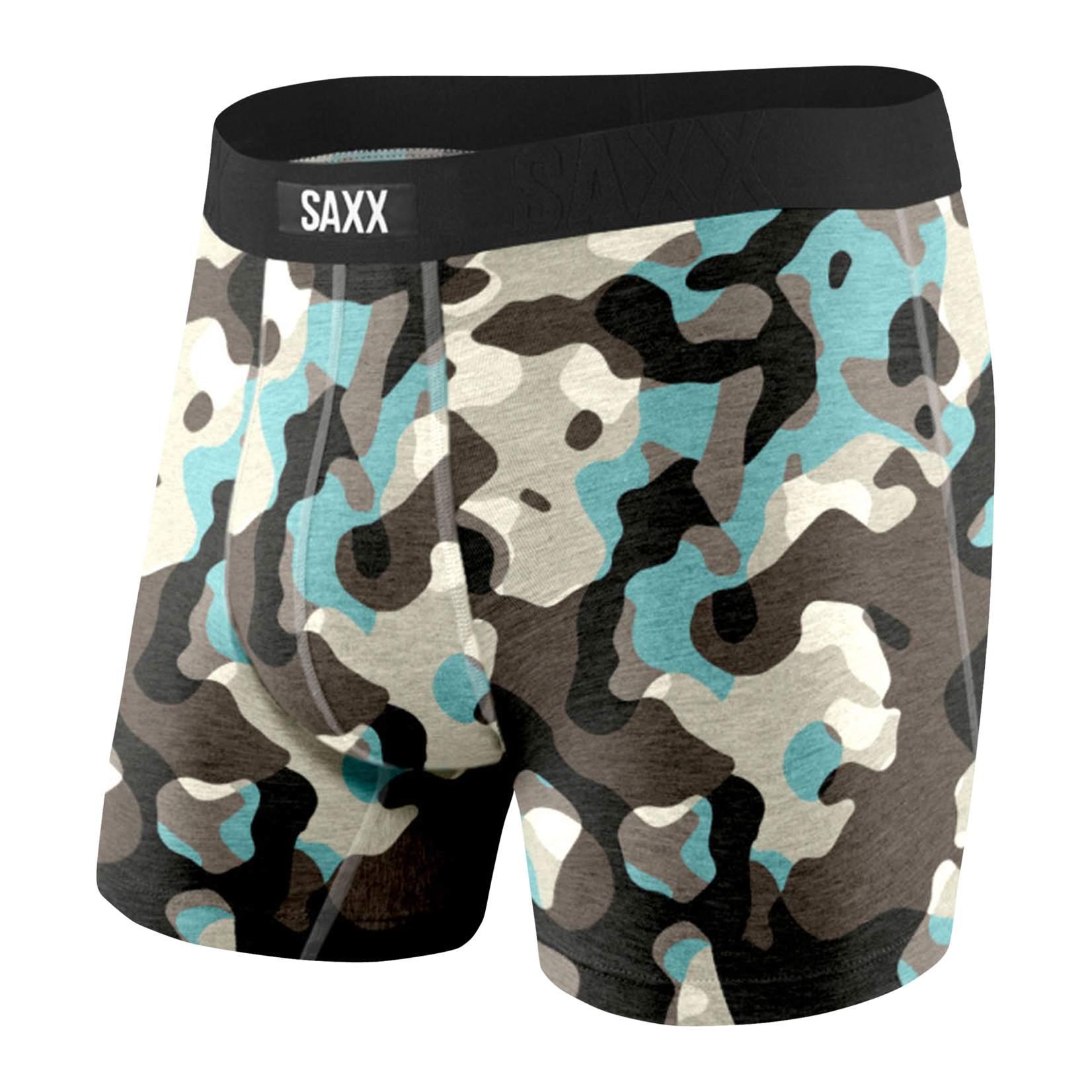 SAXX Undercover "Black Boulder Camo" Boxer Brief