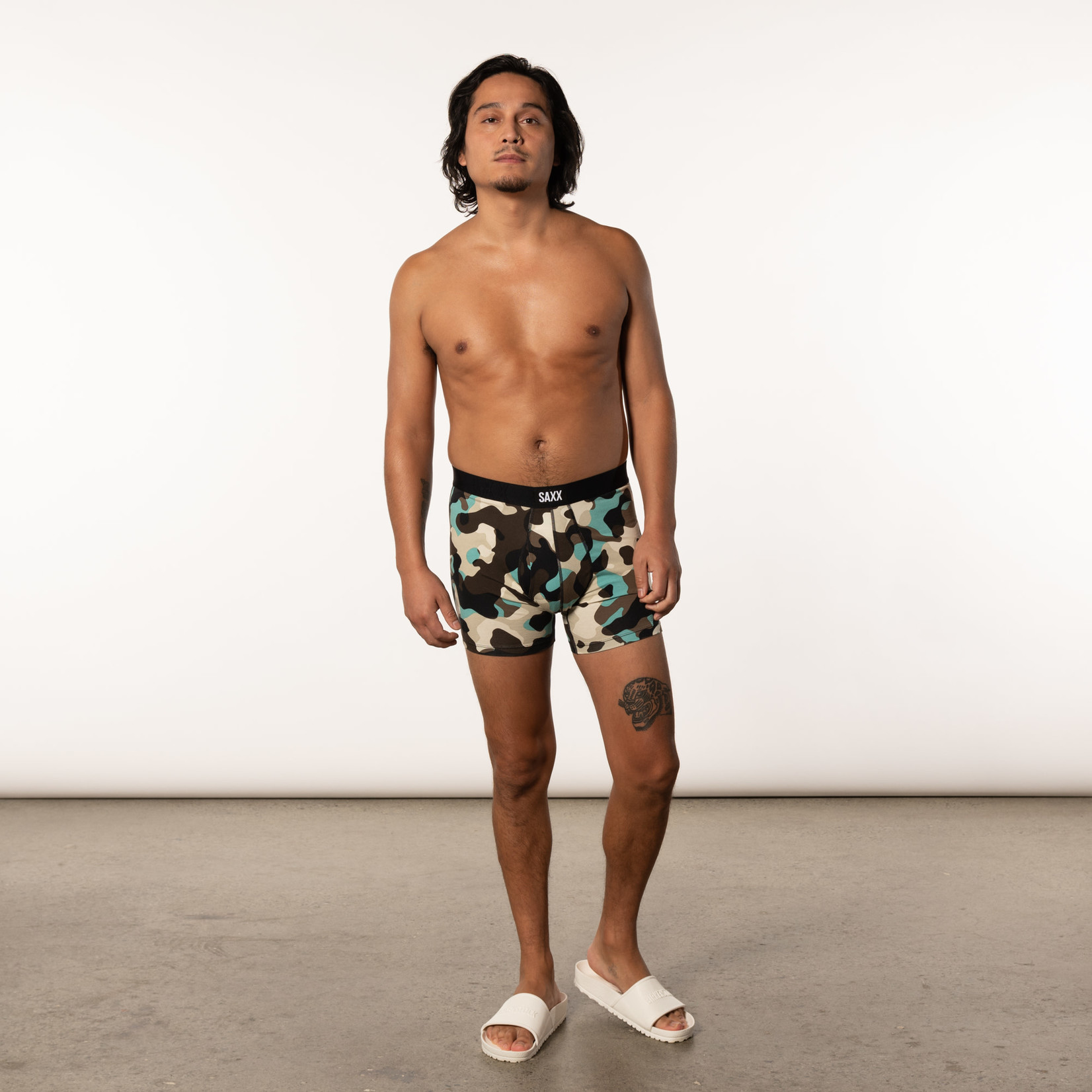 SAXX Undercover "Black Boulder Camo" Boxer Brief