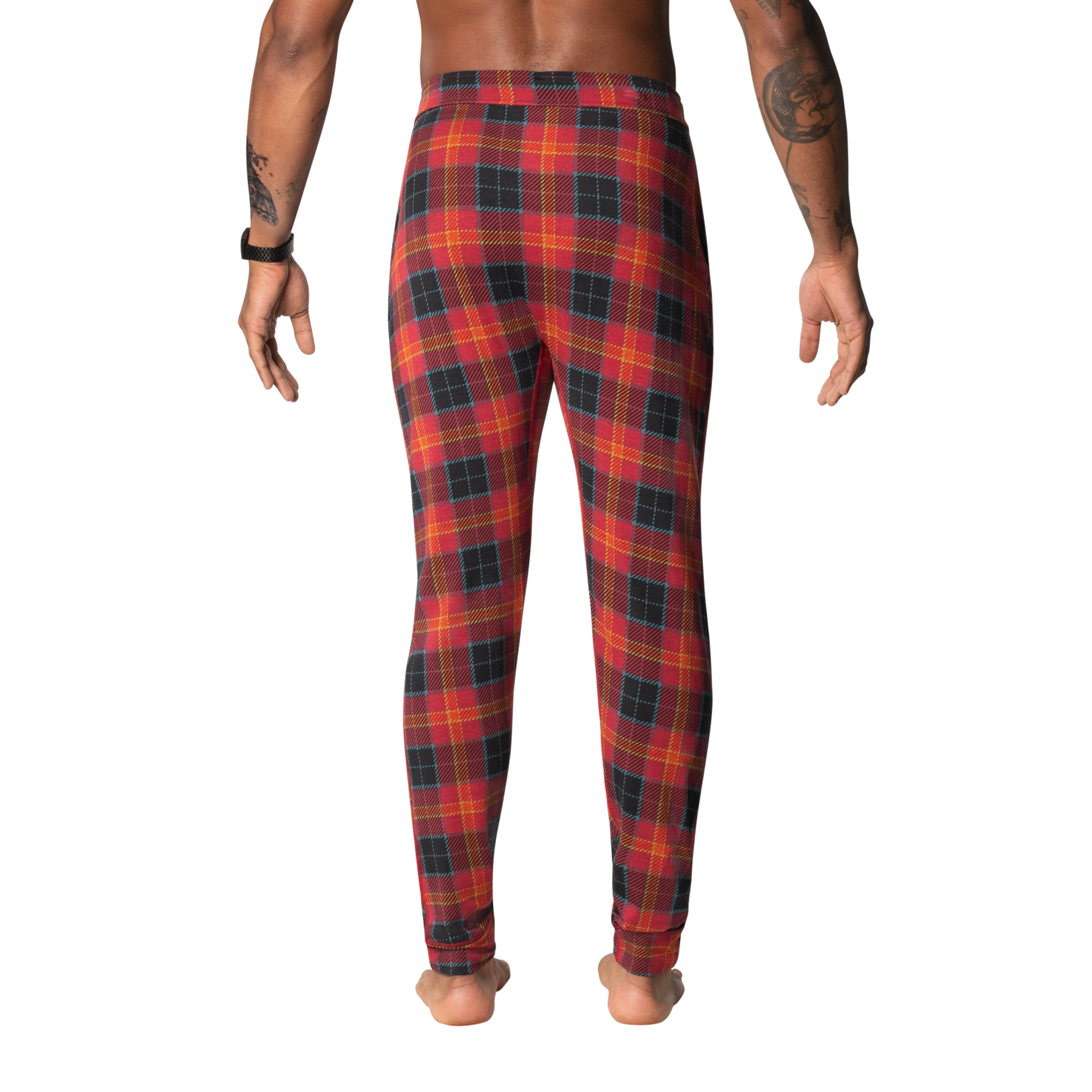 SAXX SNOOZE Pants /        Red Aberdeen Flannel