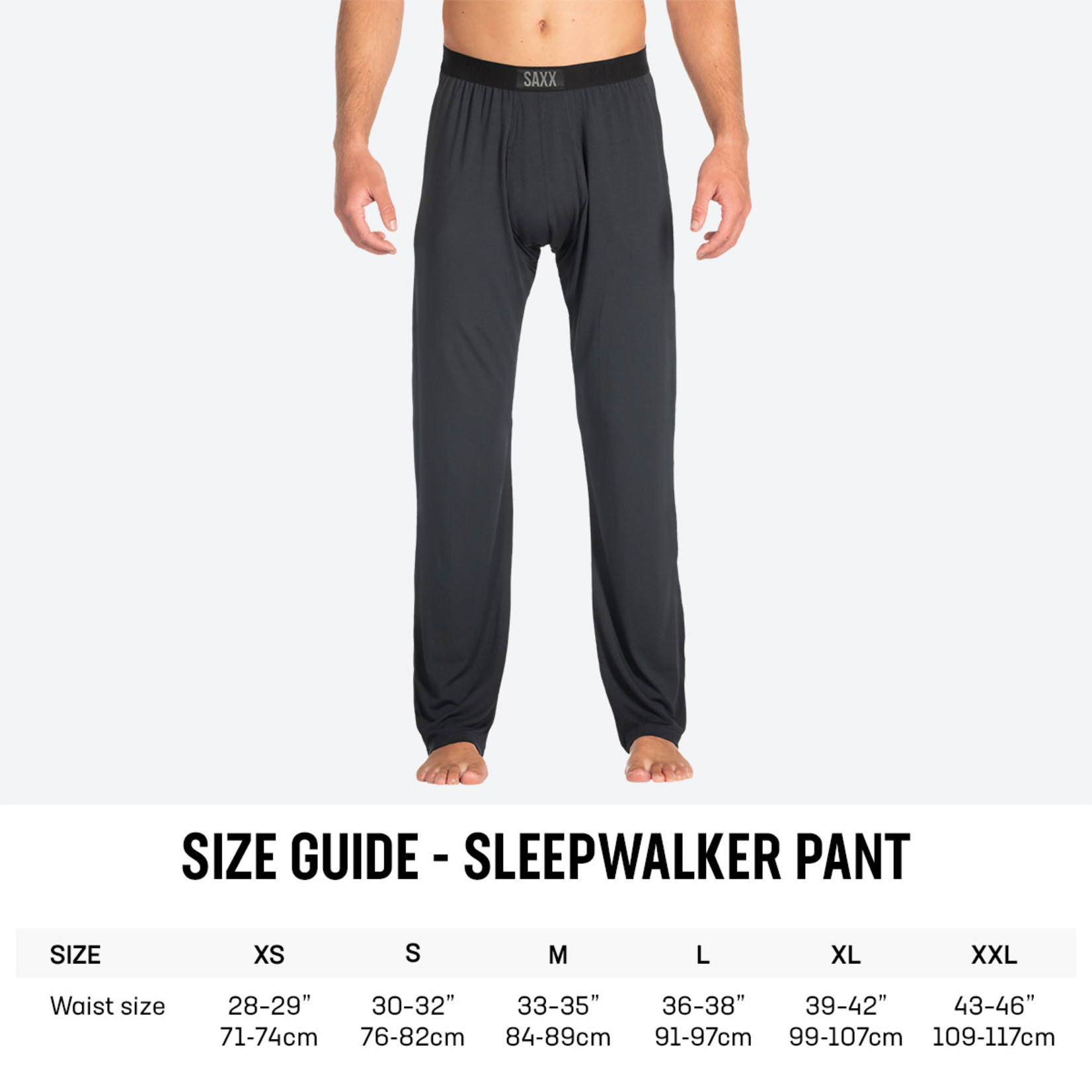 SAXX Sleepwalker Pants - Snowy Night / Buffalo Check